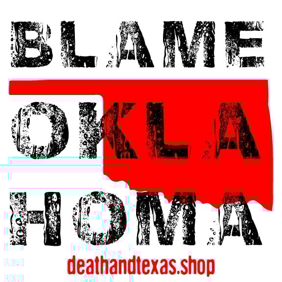 Image of The "Death and Texas" Stickers (4pk)