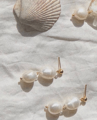 Image 1 of Noor Sea Pearl Earrings 