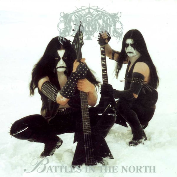 Image of IMMORTAL "battles in the north" LP