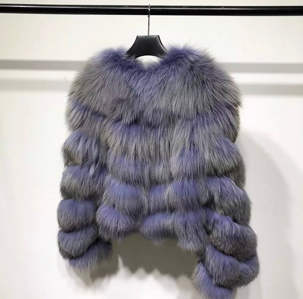 Image of Aston Fox Fur Bomber 