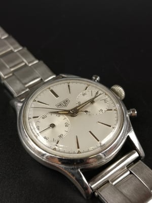 Image of Heuer Chronograph pre Carrera "Big eyes" - price on request