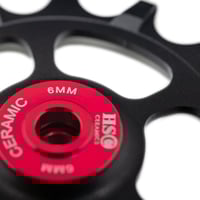 Image 2 of Ceramic Jockey Wheel Set - SRAM Eagle 12 Speed 12T+14T Alloy Wheels - MTB