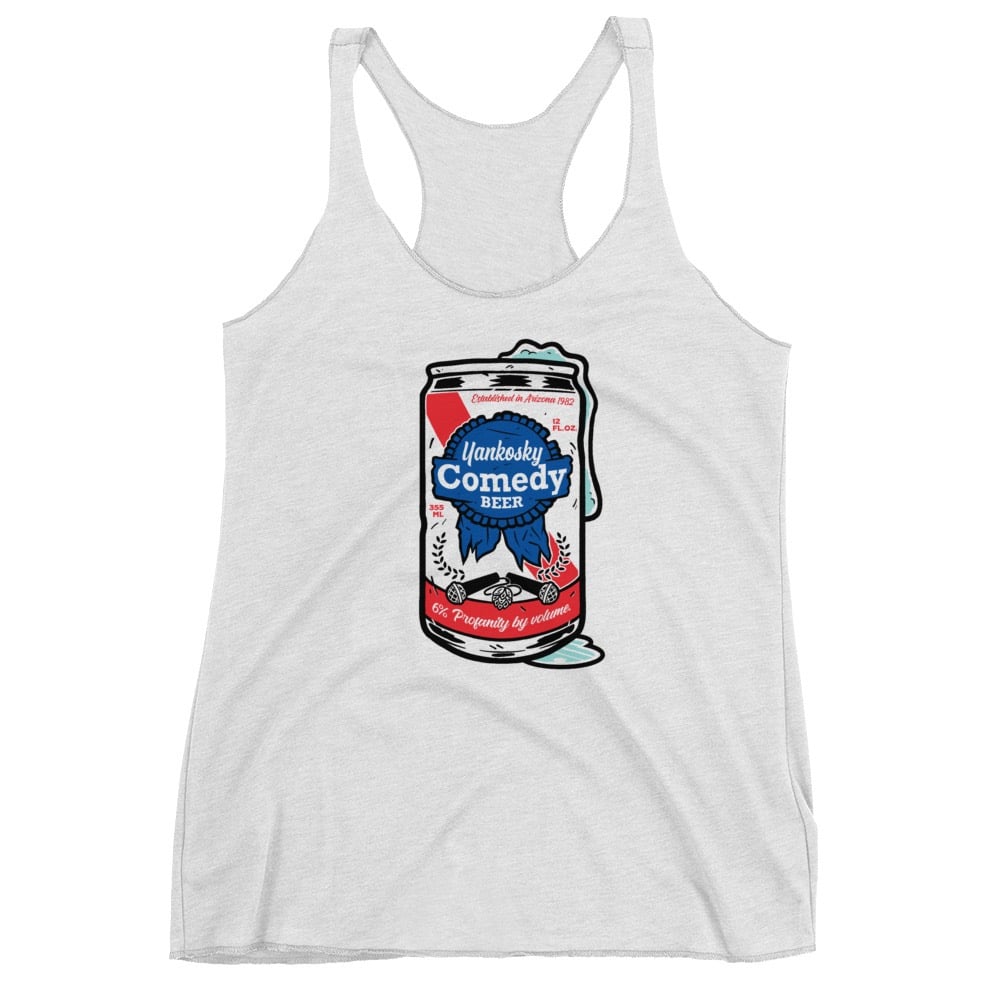 Image of Can O’ Comedy Women's Racerback Tank Top