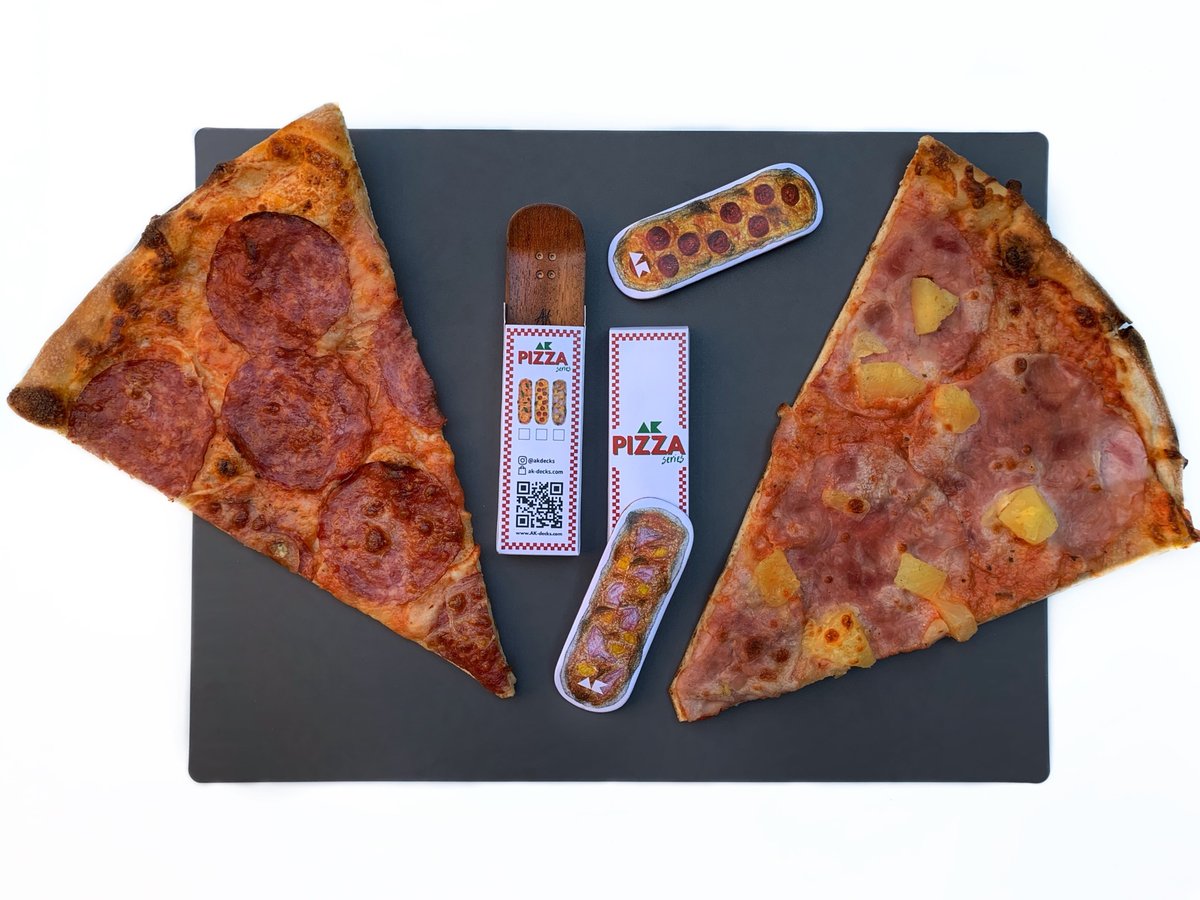 “AK pizza” box AK decks