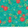 Wildflower Boutique Teal Floral