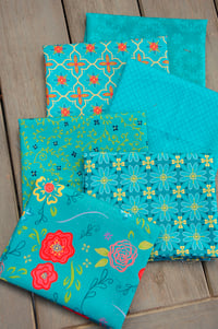 Image 2 of Wildflower Boutique Teal Floral