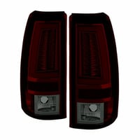 Image 1 of 99-06 Silverado/Sierra LED Taillights C-Style Smoked