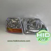 Image 2 of 97-03 F-150 Lightning Style Headlights and Parking Lights