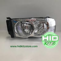 Image 1 of 02-05 Dodge Ram Chrome Headlights