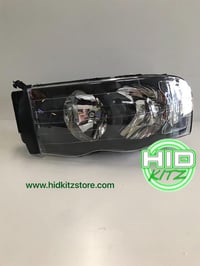 Image 1 of 02-05 Dodge Ram Black Headlights