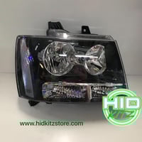 07-14 Tahoe/Suburban/Avalanche Black Headlights