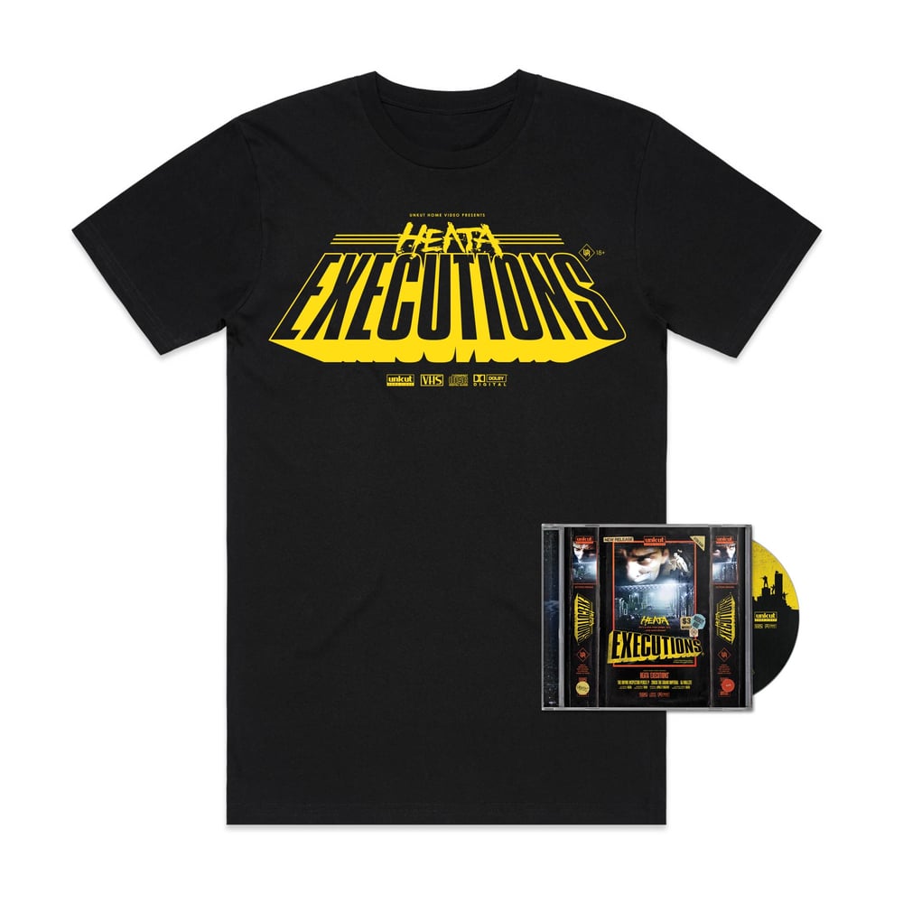 Image of HEATA - EXECUTIONS CD/TEE Blockbuster Combo