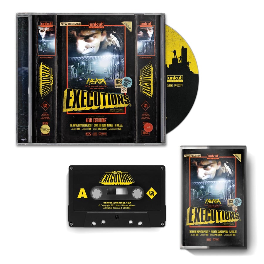 Image of HEATA EXECUTIONS (TAPE + CD Video Ezy Combo Pack)