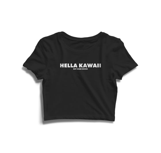 Image of HK Dead Inside Crop Top
