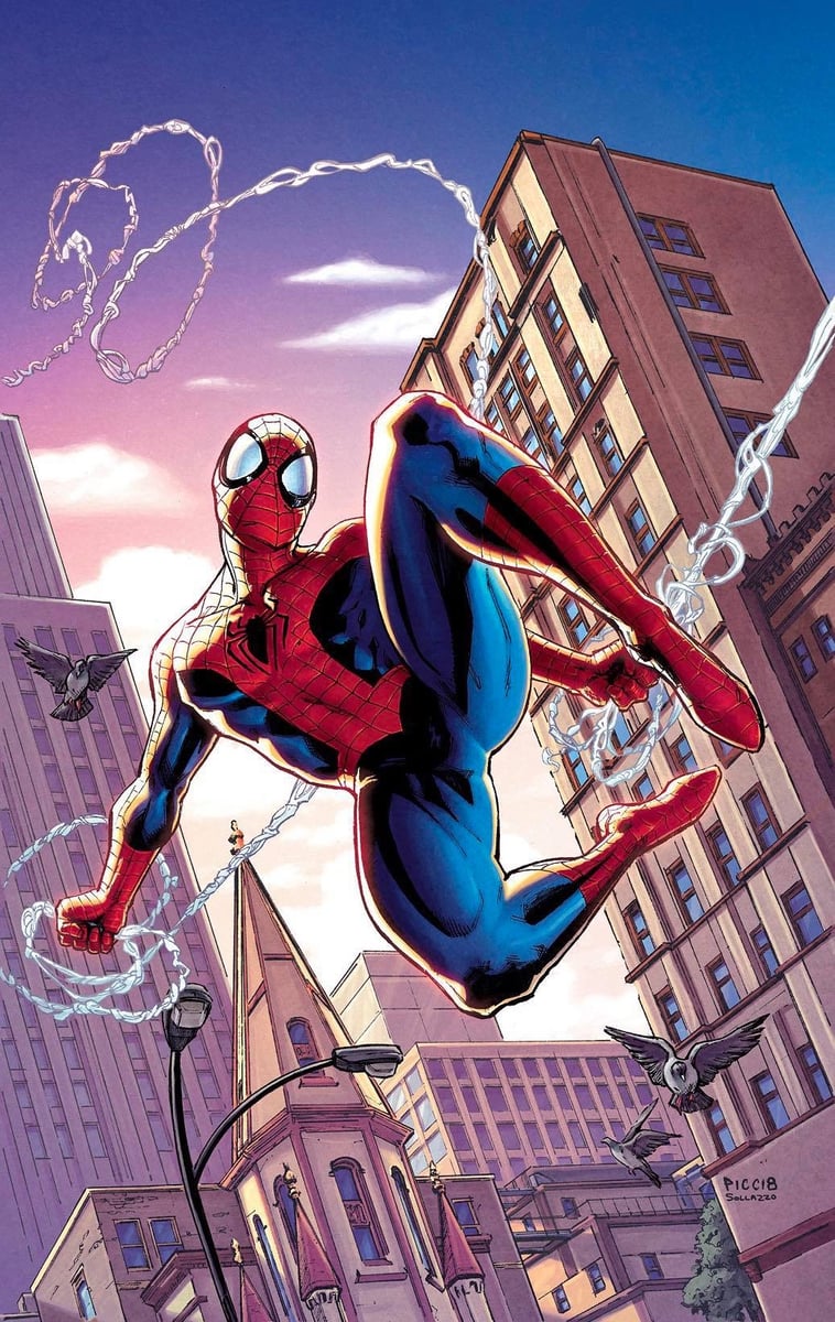 Appareil photo Spider Man a impression immédiate - Spider Man print c