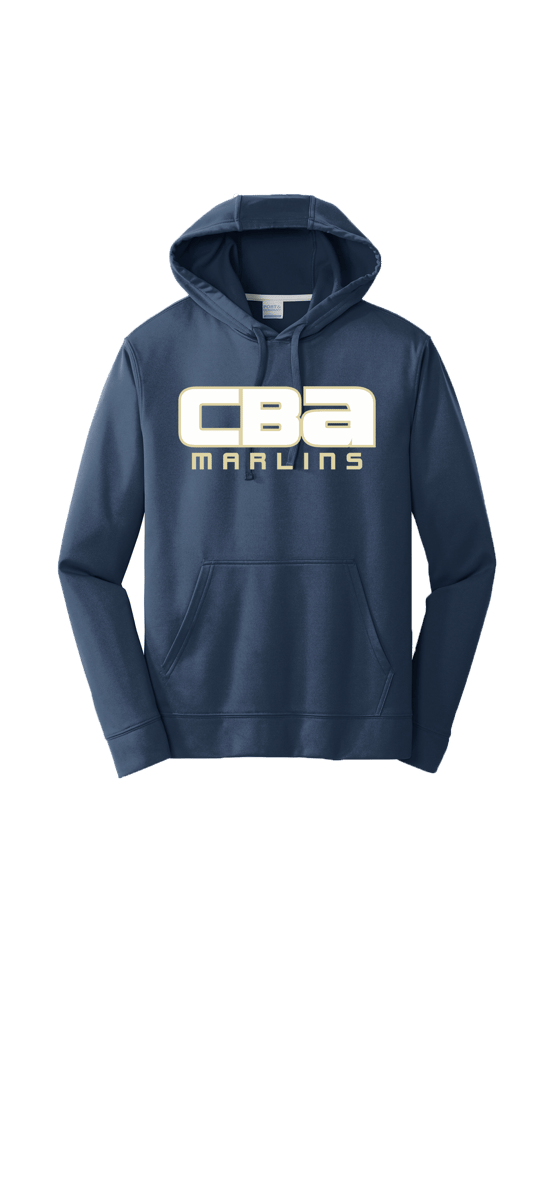 Download navy dri fit hoodie cba-marlins | triple j's printing