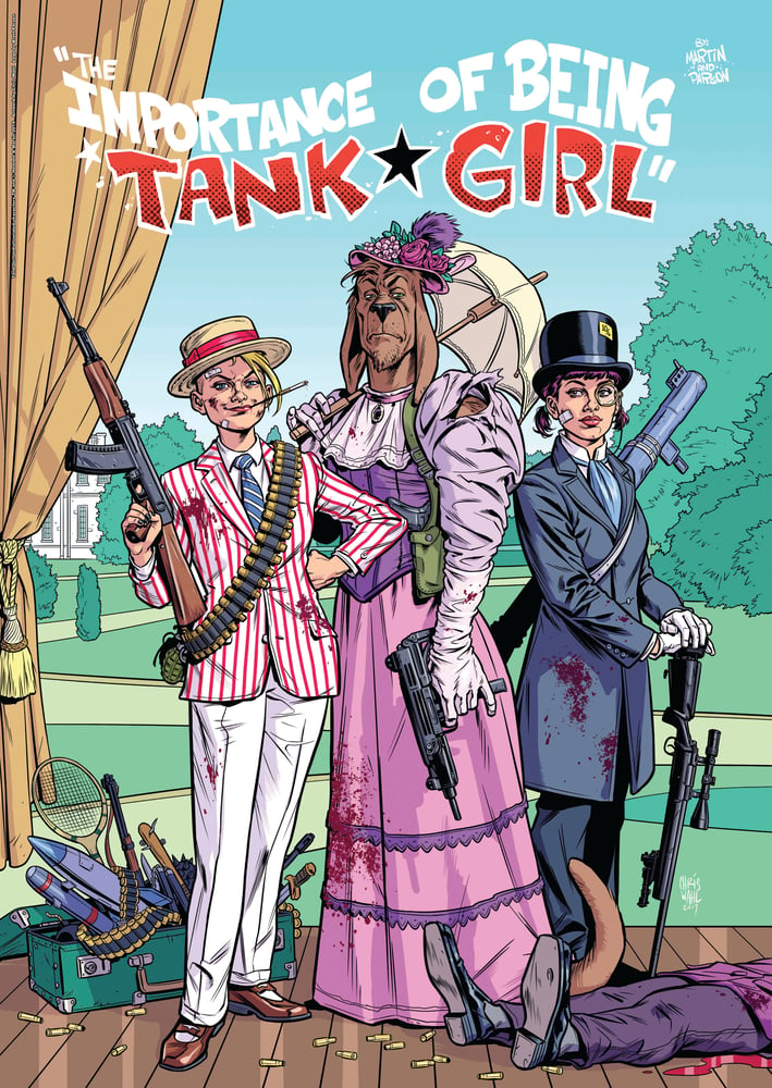 Image of "The Importance of Being Tank Girl" A2 Print - Hand Signed and Numbered with Bonus Print