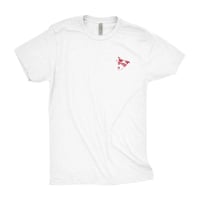 RUSTY SUPERHERO WHITE TEE