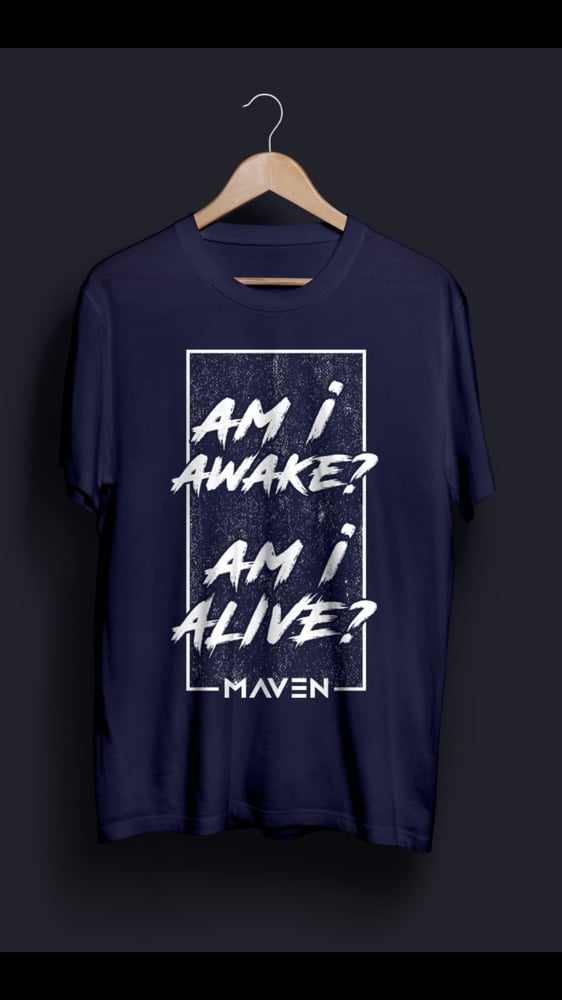 Image of MAVEN '#AMIAWAKE' Tee