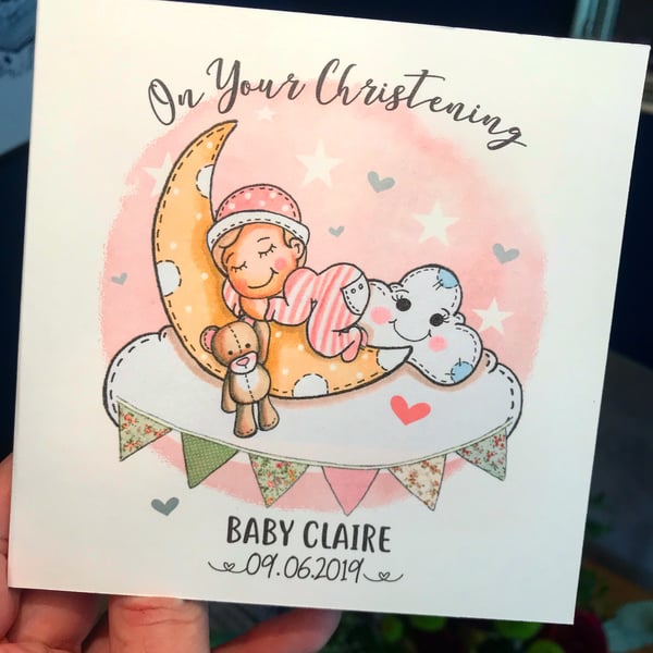 Image of Christening Card