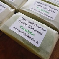Image 3 of Eucalyptus Solid Shampoo with Argan Oil 100% Organic (Pack of 3)