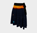 Image 3 of Solar System Wrap Skirt
