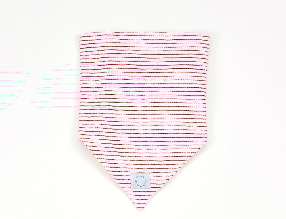 Image of Tuch rot gestreift Art.818226 (E)