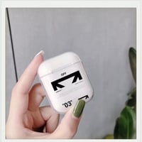 Off-white Apple Airpod Case 03