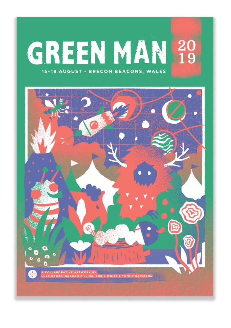 Image of Green Man 2019 Official Festival Poster 