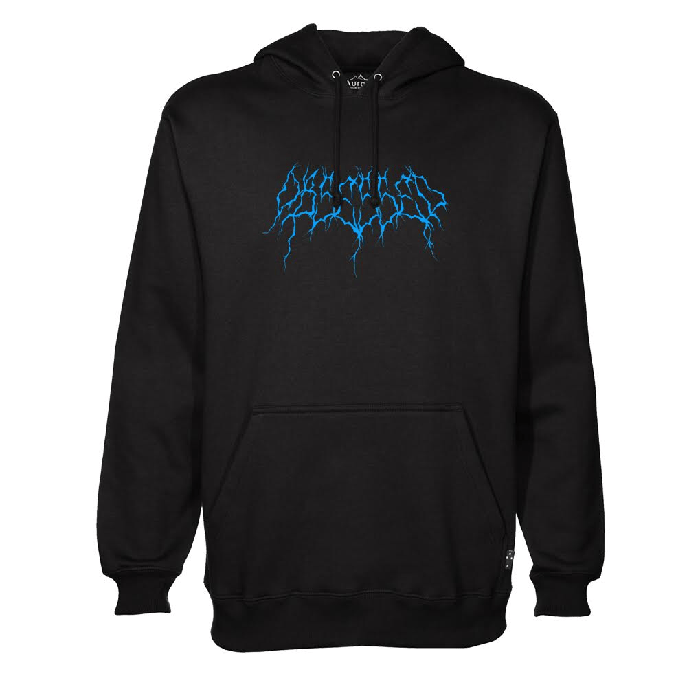 revenge blue lightning hoodie