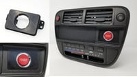 Image 1 of 96-98 Honda Civic (all) S2000 Push Button Start Panel (EK, EK9)