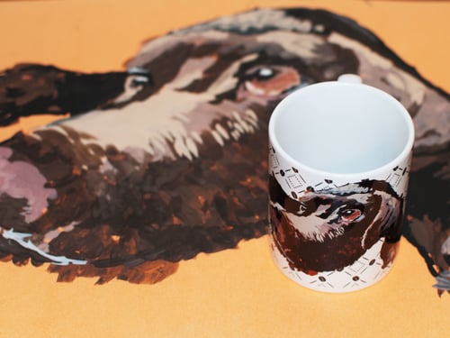 Image of Dog brownie coffee mug