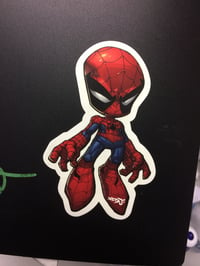 Image 2 of Spider-man Chibi sticker