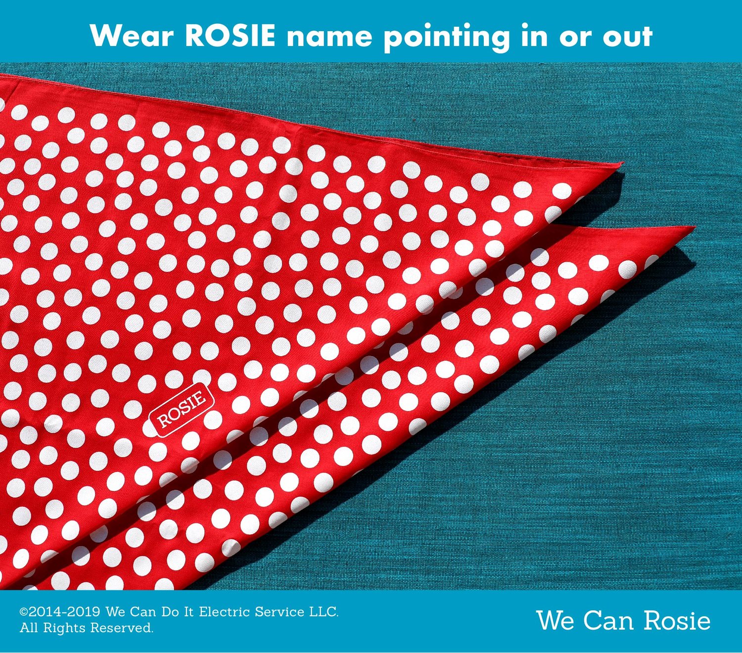Rosie Name Patch – Rosie the Riveter Trust