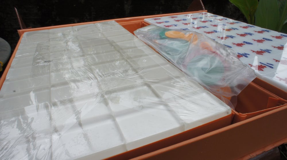 Image of A2 Crystal Pearl Mahjong Set 