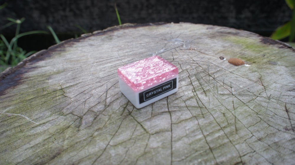 Image of A2 Crystal Pink Mahjong Set