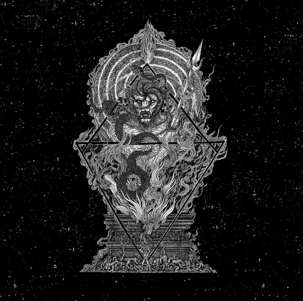 Image of Genocide Shrines/Heresiarch/ Serpents Athirst/Trepanation - Scorn Coalescence split CD