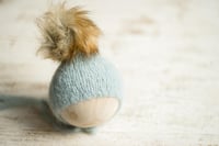 Image 2 of POM POM PARTY Robin's Egg Blue Green 