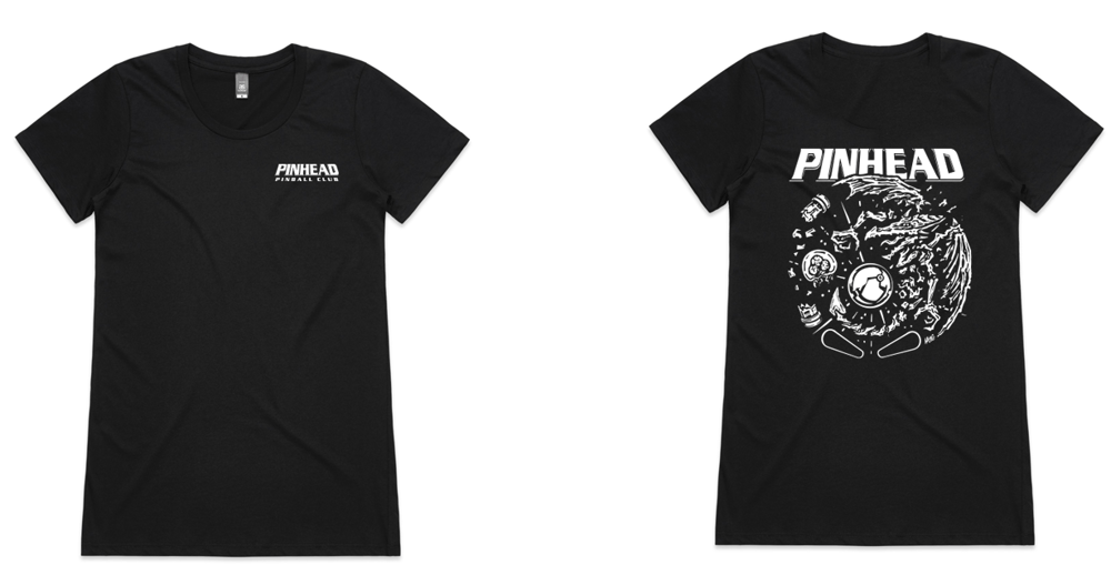 Collection 2 | W.02 | Womens Wafer Metroid Club Tee (Front & Back Design) 