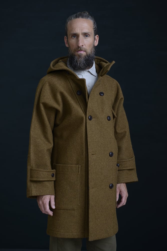 THE NEW FISHERMAN COAT - Tan Brown | Workhouse England