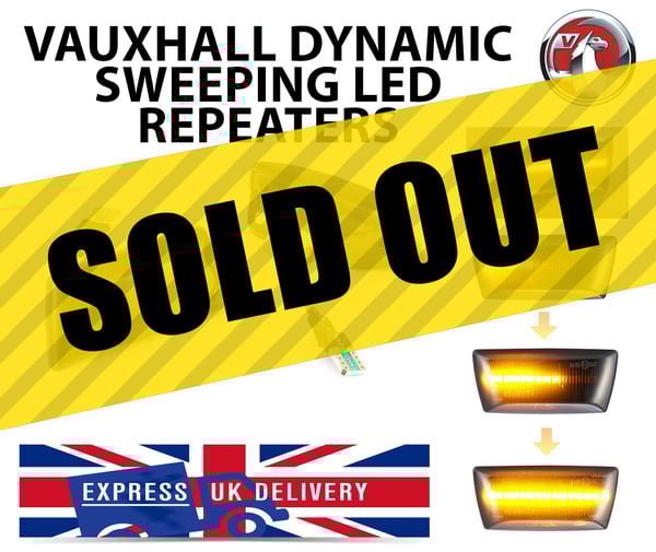 Image of Vauxhall Dynamic Sweeping LED Side Repeaters