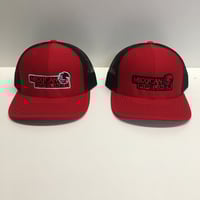 Image 1 of Mexican Pipeliner Hats - Red 