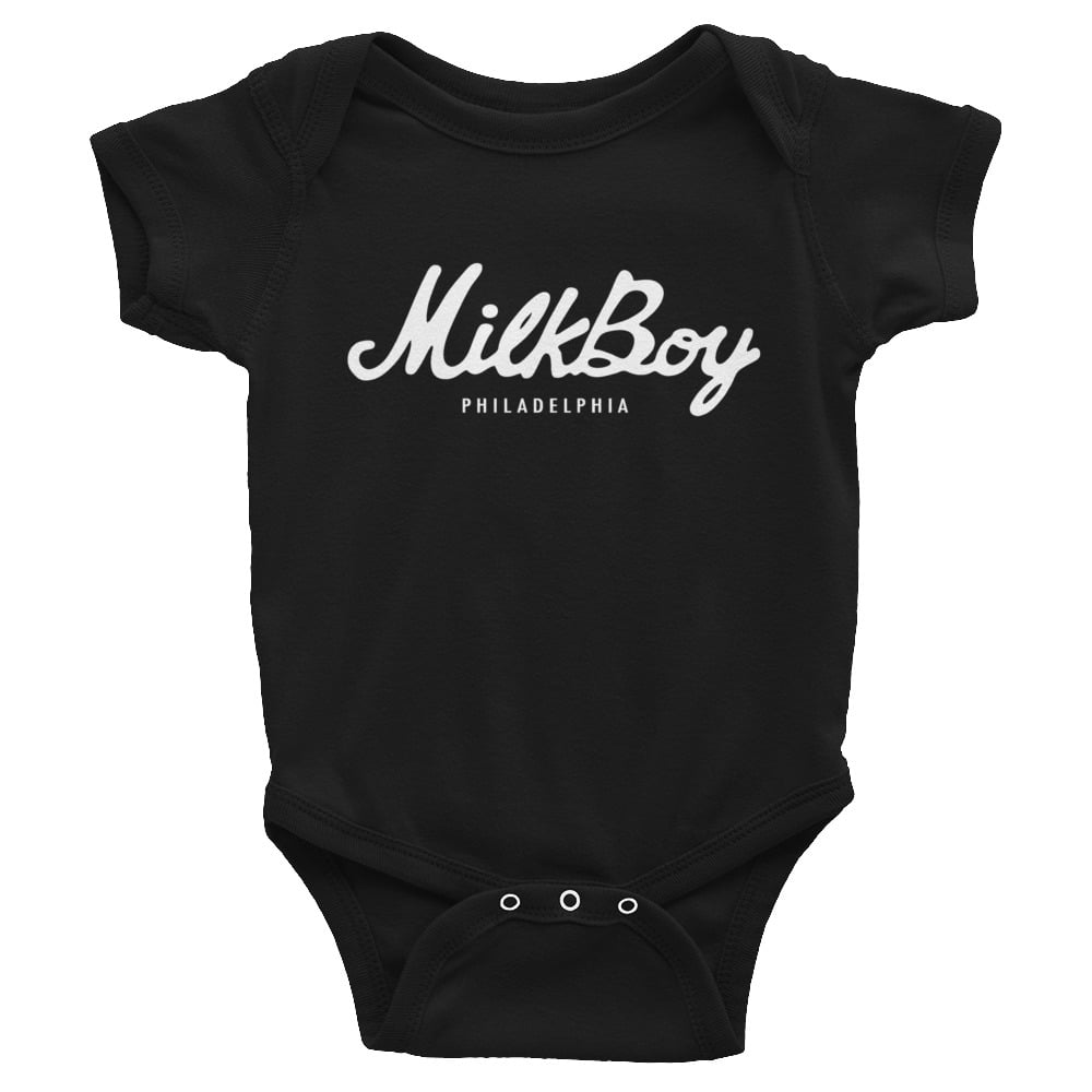 Image of MilkBoy Baby Onesie Black