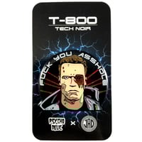 Image 2 of Terminator T-800 GLITTER (Enamel Pin)