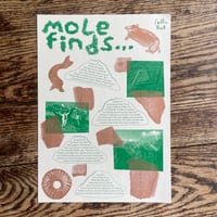 Image 1 of Mole finds riso print