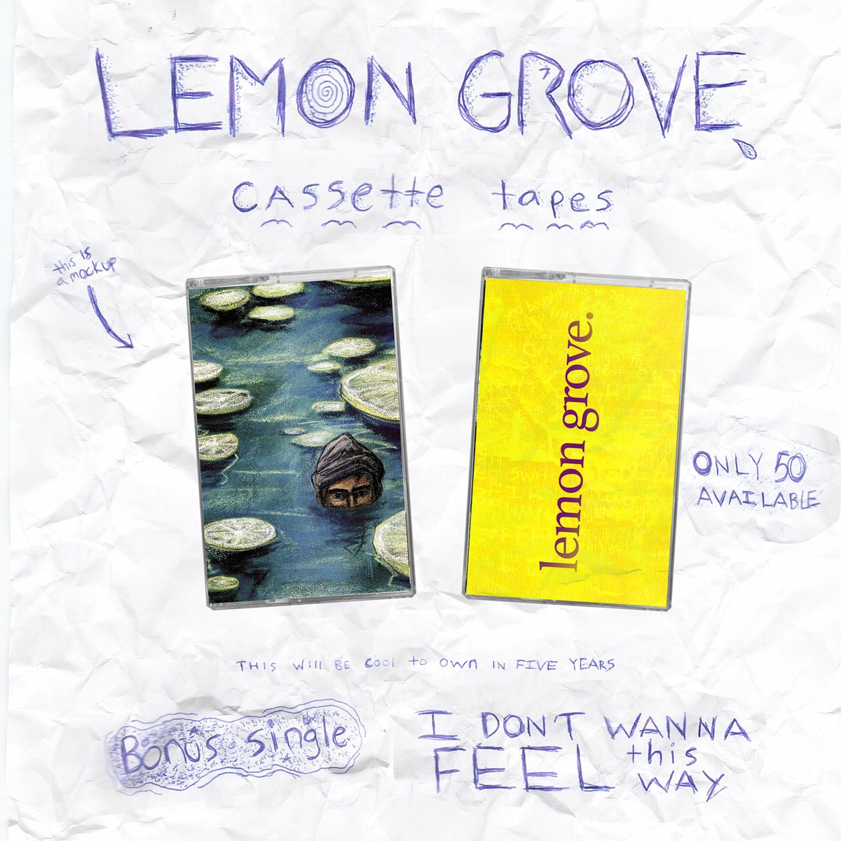 Image of Limited Edition Lemon Grove Cassette Tape