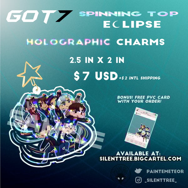 Image of [GOT7] Eclipse Holographic Charms