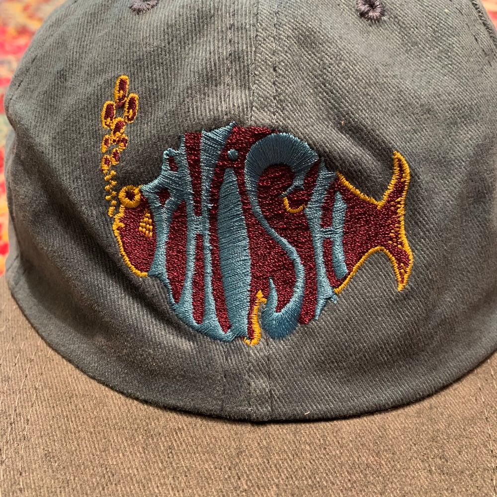 Image of Phish Original Vintage 1990's Hat! Brand NEW!  - Teal/Grey