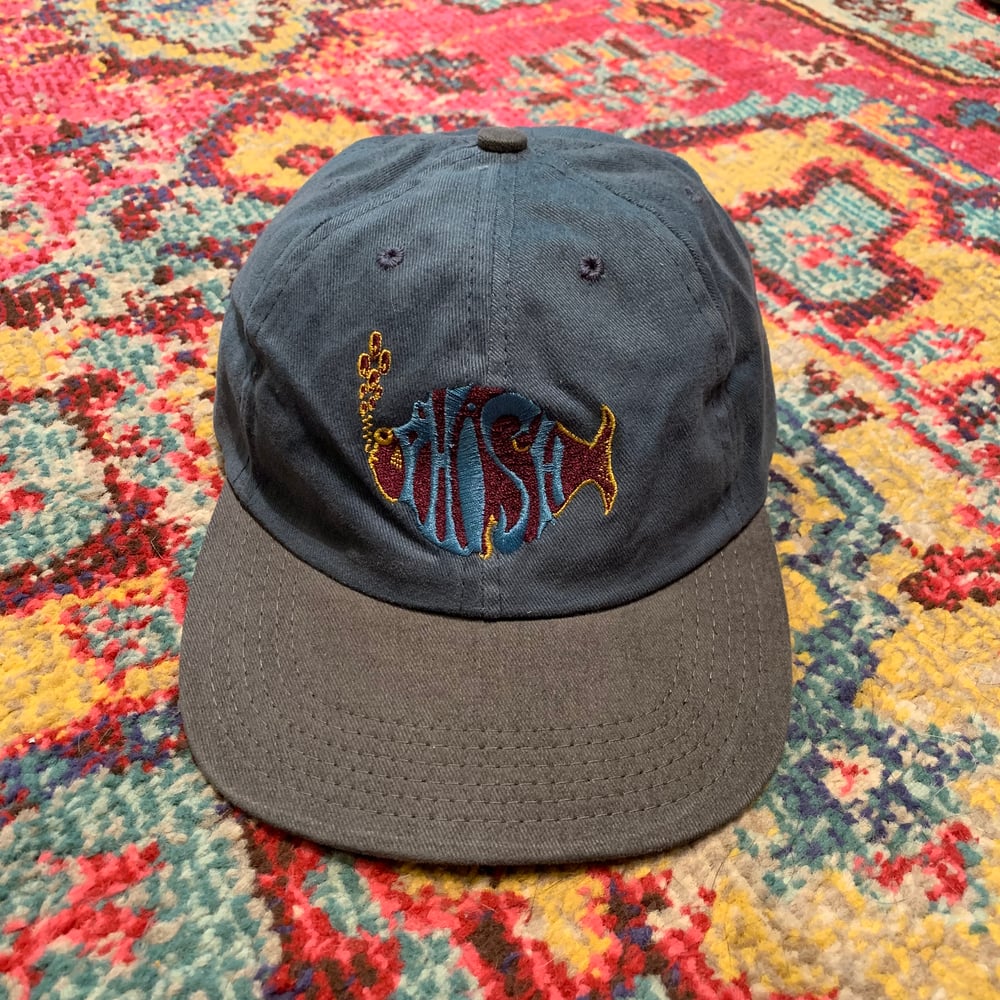 Image of Phish Original Vintage 1990's Hat! Brand NEW!  - Teal/Grey