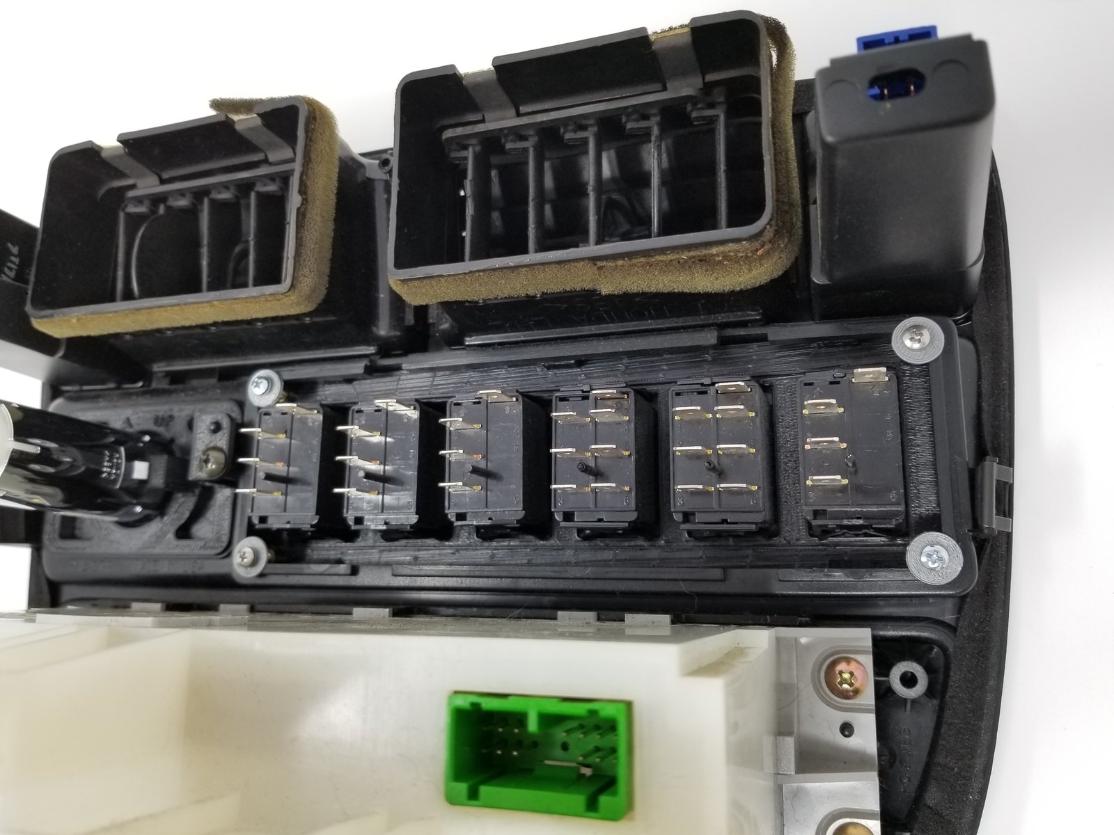 96-99 Honda Civic EK (all) Radio Rocker Switch Plate | 3d Printed